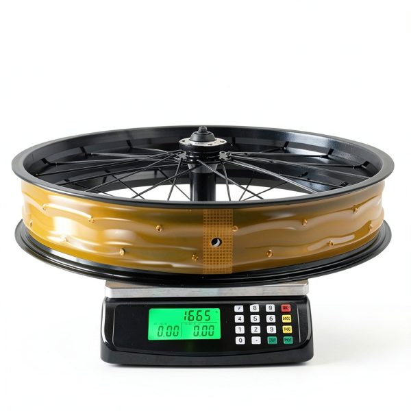 YFGSFWTS Snow Bike Front Rim 26 Inch Black-7