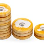 Flute Pads Set by Pavo, High-Quality Synthetic/Leather, C-0