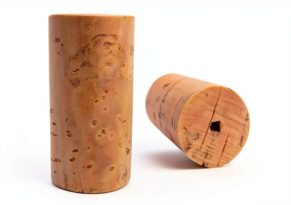 Pavo Cork Flute Parts C Key Natural Wood-1