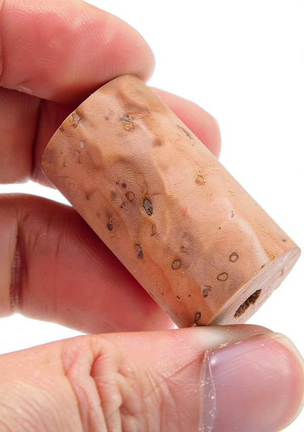 Pavo Cork Flute Parts C Key Natural Wood-2