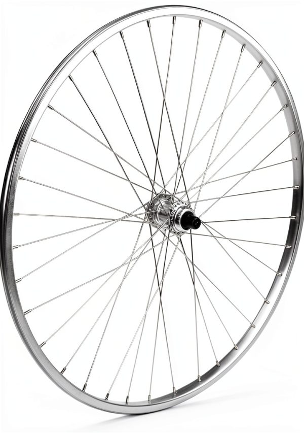 700c Quick Release Front Wheel WheelMaster Silver-1