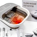 Foot Spa Bath UNIFULL Collapsible Rubber Design-0