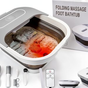 Foot Spa Bath UNIFULL Collapsible Rubber Design-0