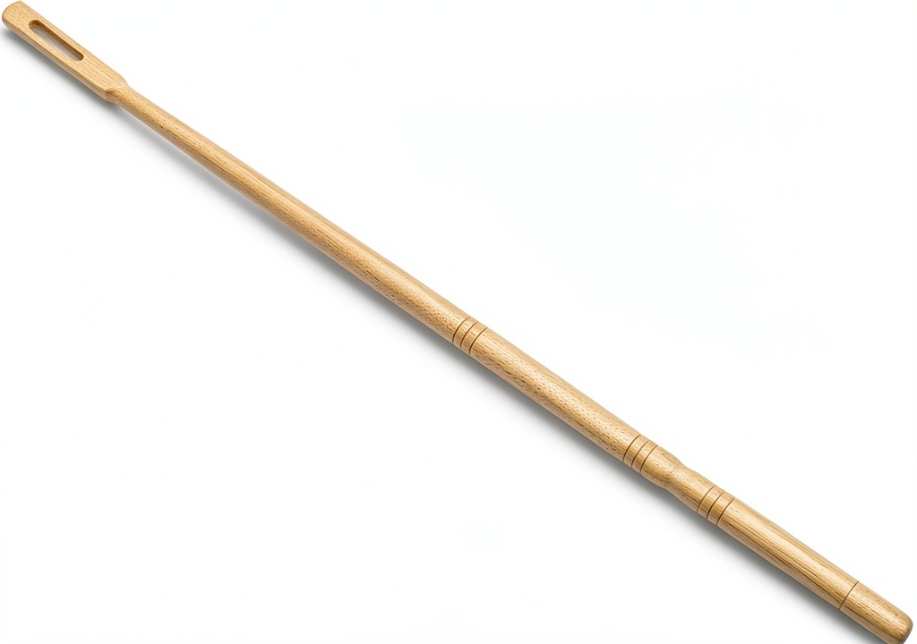 Flute wipe made of high-quality wood