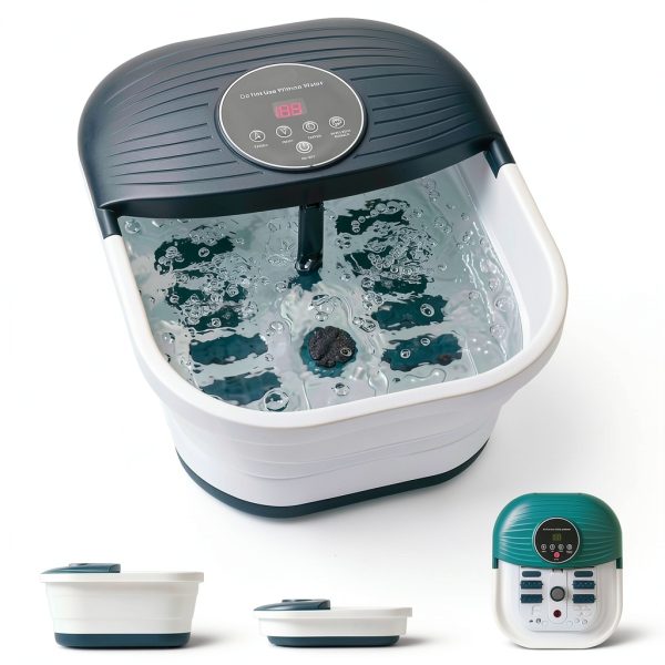 Collapsible Foot Spa CURECURE Green Heated-0