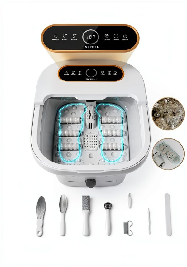 UNIFULL Foot Spa Bath White SET4 Beauty-2