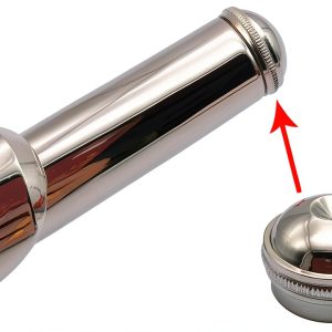 Flute Head Crown Screw Cap JLY Silver Copper Fit-0