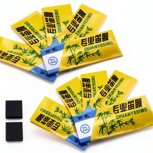 Bamboo Flute Membrane for Flute Players Natural Metal-0