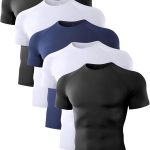 Men's Short Sleeve Compression Shirts by Pavo-0