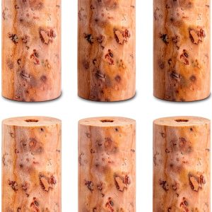 Pavo Cork Flute Parts C Key Natural Wood-0