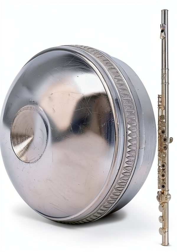Vbest Flute Crown Repair Parts Silver Brass-1