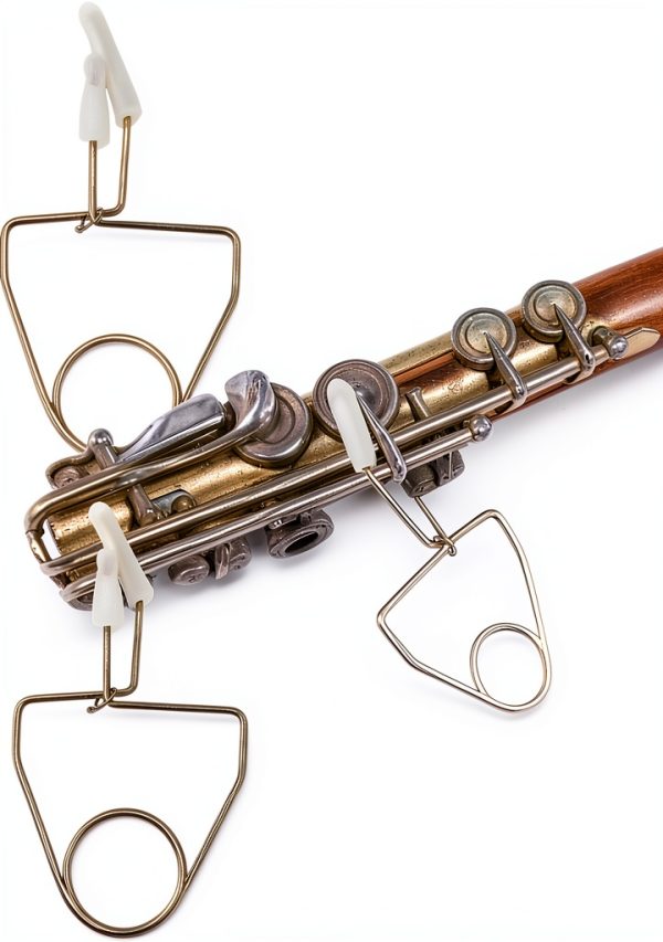 Flute Repair Clip Set by Pavo Silver Aluminum-3