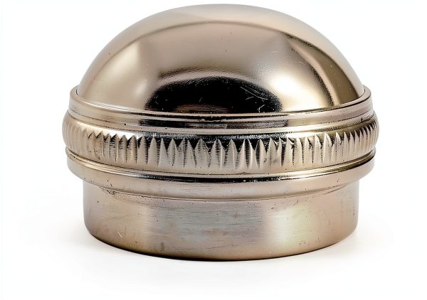 Flute Headjoint Crown Metal Silver Plated-3