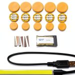 Generic Piccolo Flute Pads Double Skin 15 Pieces Adult-0
