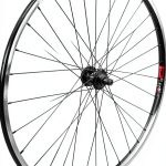 WheelMaster 700C Rear Wheel Aluminum Black-0