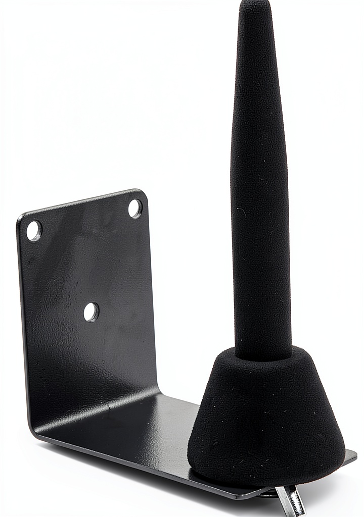 Pavo Flute Wall Mount Hanger Bracket Rack on a wall