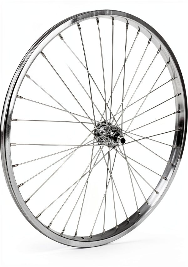 WheelMaster 26" Steel Front Wheel Alloy for Men-0