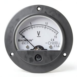 Analog Voltmeter Baomain Electric 65C5 0-15V-0