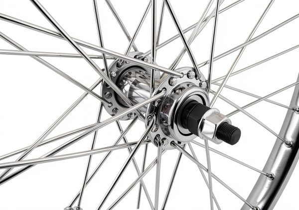 WheelMaster 26" Steel Front Wheel Alloy for Men-1