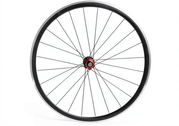 TBVECHI 700C Road Bike Wheelset Aluminum Black-1