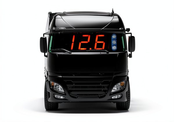 Taramp's VTR1000 Black Automotive Voltmeter with Red LED Display-8