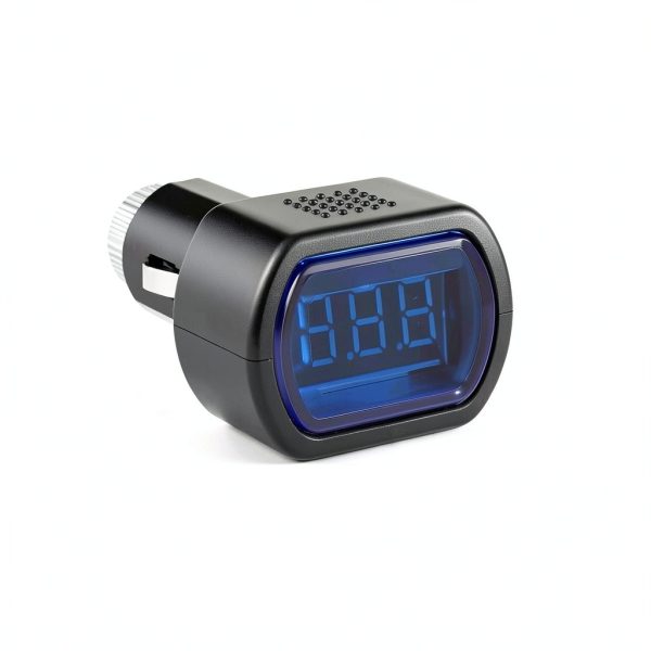 LED Cigarette Lighter Voltmeter Frienda CK-11584 8-30V Digital-3