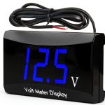 12V Battery Voltmeter Linkstyle Blue Model A03350U-0