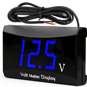 12V Battery Voltmeter Linkstyle Blue Model A03350U-0