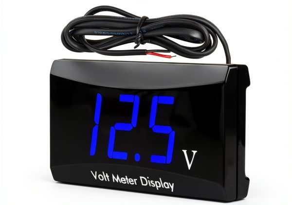 12V Battery Voltmeter Linkstyle Blue Model A03350U-0