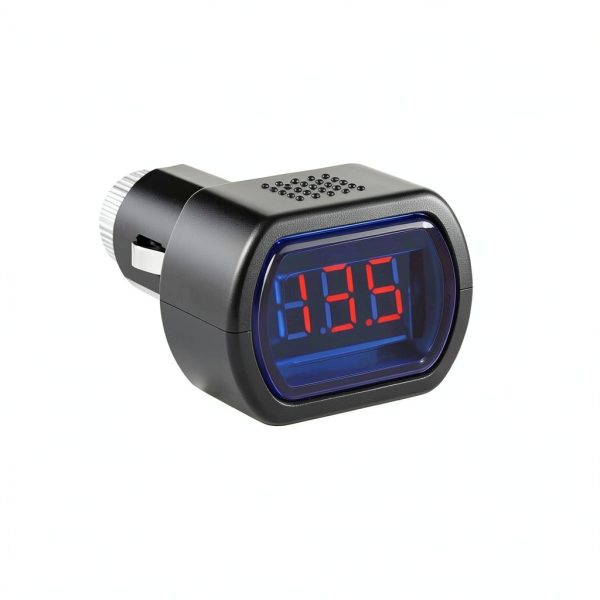 LED Cigarette Lighter Voltmeter Frienda CK-11584 8-30V Digital-4