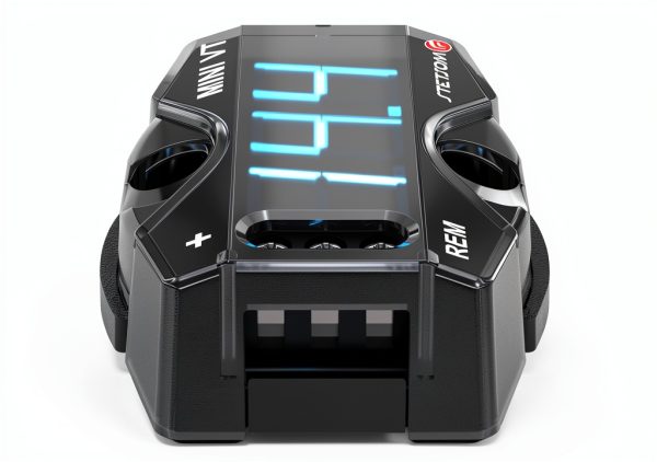 Stetsom Mini Digital Voltmeter MINIVT Black Compact 2.1x1.8x0.7in-5