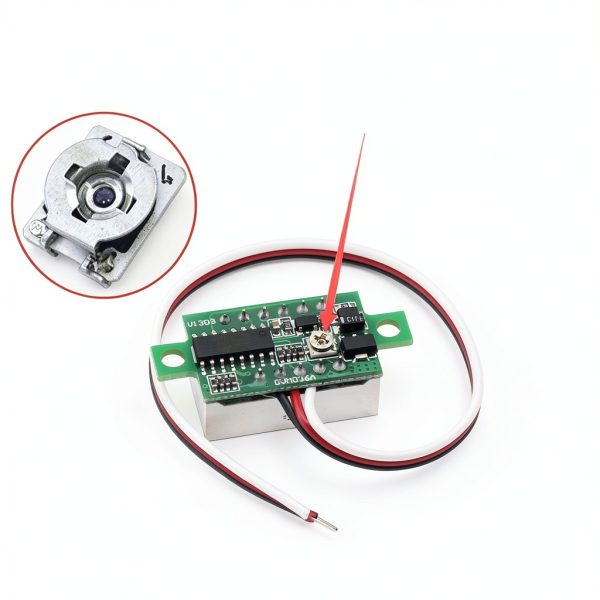 bayite Three Wire Voltmeter 0-30V Red LED Display Model 3B001x5-1