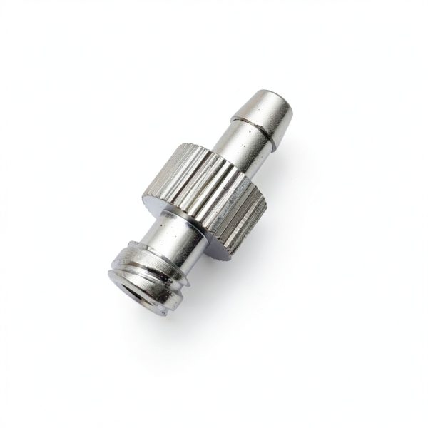 Metal Female Luer Lock Syringe Fitting Dynapex Brass Barbed (2 pcs)-1