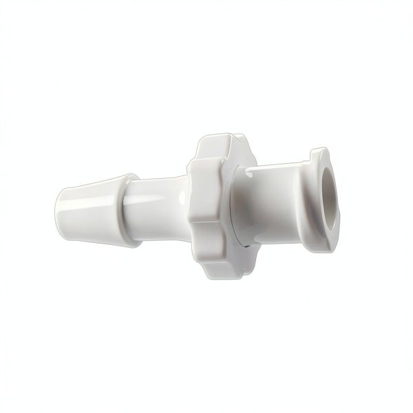 25pcs-White PP Luer Lock to Barb Hose Fittings by TODA-3