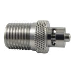Luer Lock to 1/4" NPT Adapter 6527IND by Cadence Science Steel-0
